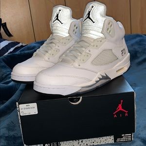 Air Jordan 5 White Metallic (2015)